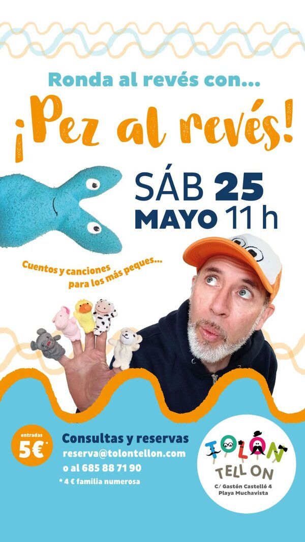 Pez al revés cuentacuentos el campello