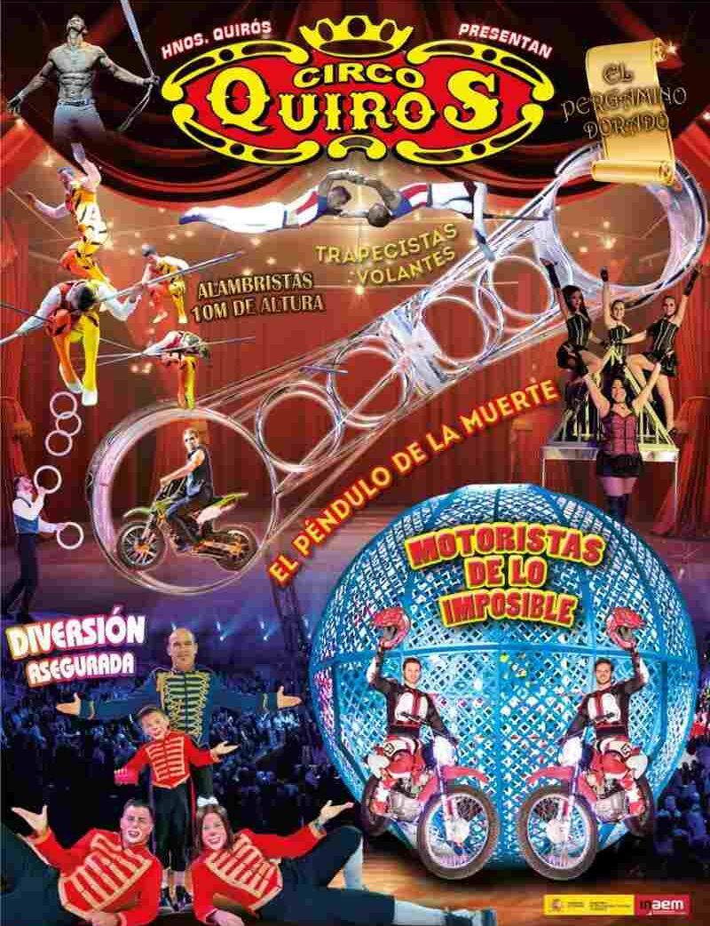 Circo Quiros Agenda familiar Alicante infantil