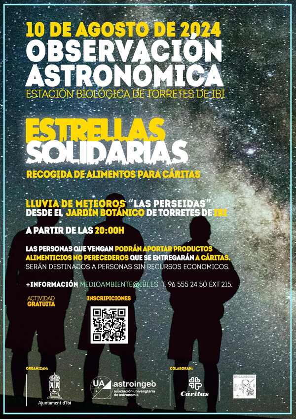 observación astronómica 2024 estacion biológica torretes ibi