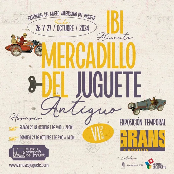 mercadillo juguete antiguo 2024 ibi
