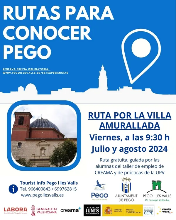 rutas para conocer Pergo villa Amurallada