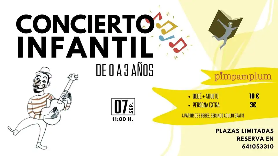 concierto infantil pim pam plum alicante