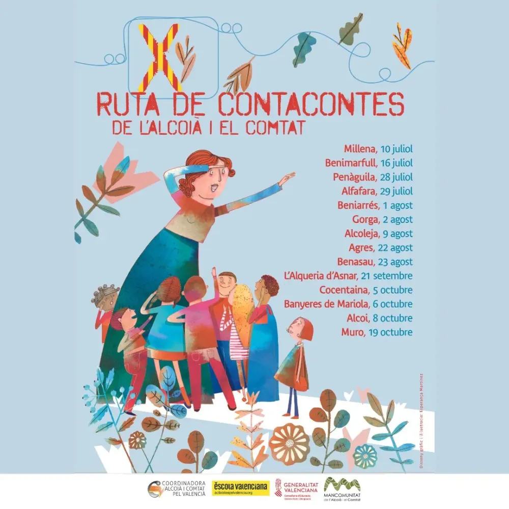 ruta contacontes lalcoia el comtat alicante