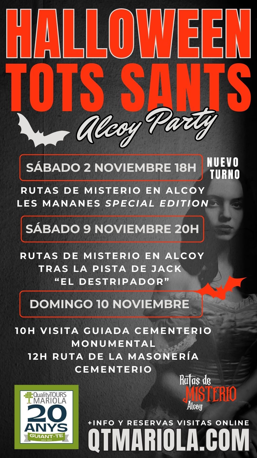 visitas guiadas quality tours mariola halloween