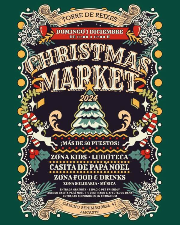 Christmas Market Torre Reixes 2024 Alicante