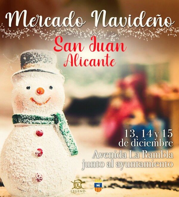 Mercado Navideño Sant Joan Alacant Alicante