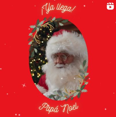 visita papa noel sant vicent jardin gigante