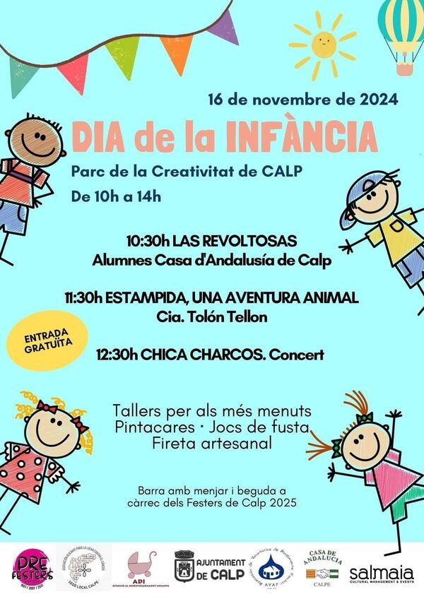 actividades por el día mundial de la infancia calpe