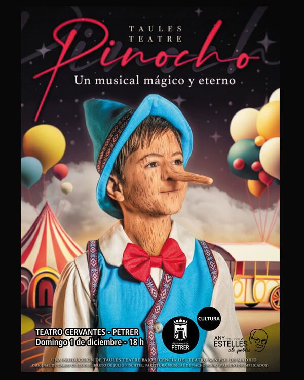 pinocho musical petrer