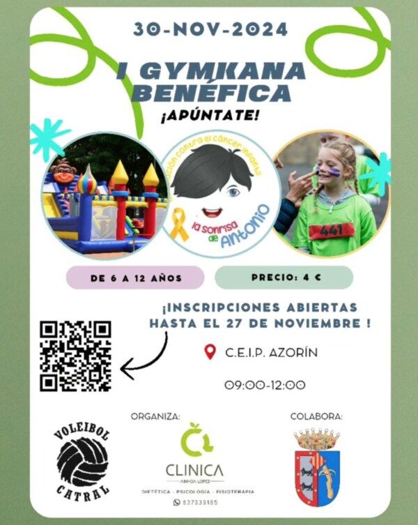 gymkana benefica la sonrisa de antonio