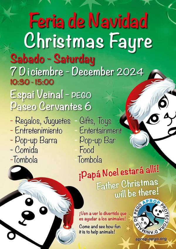 Mercado de Navidad de Pego 2024
