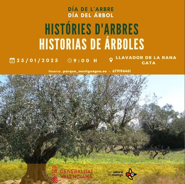 Dia del Arbol ruta Parque natural el montgo
