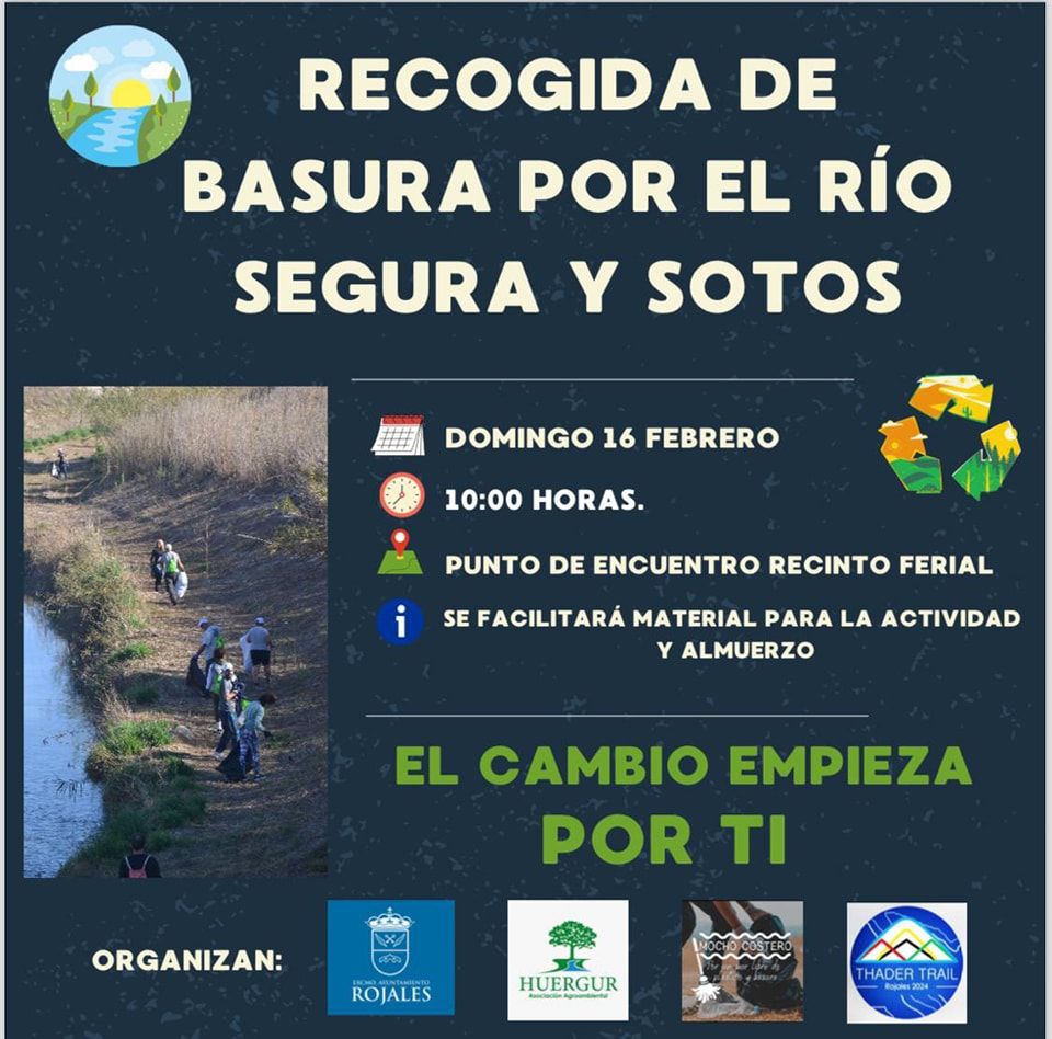 recogida basura rio segura rojales