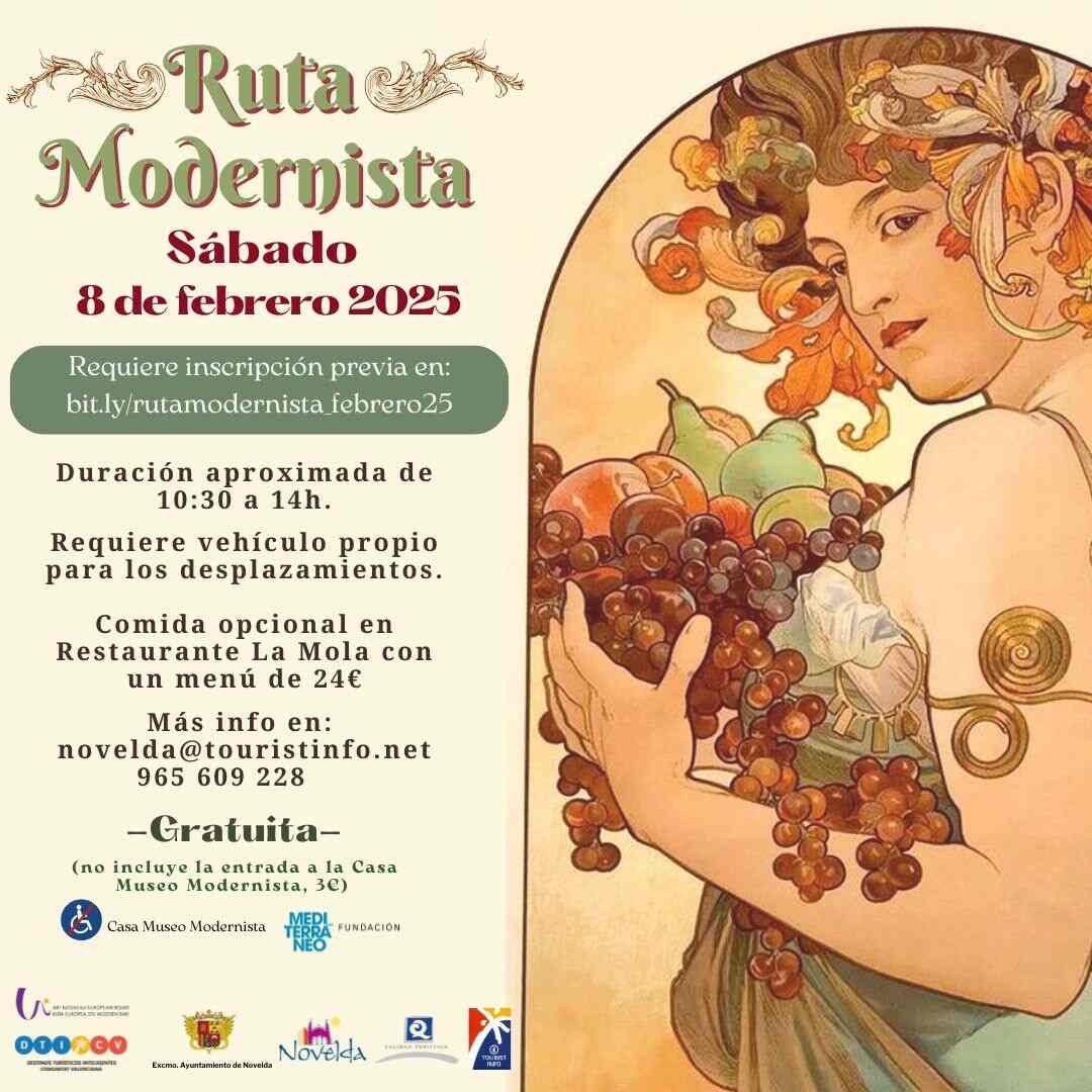 ruta modernista guiada novelda