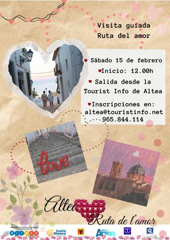ruta del amor altea