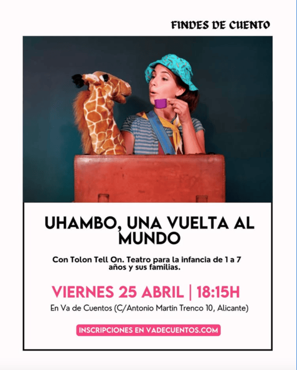 uhambo espectaculos niños alicante teatro marionetas