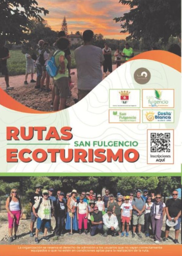 rutas ecotursimo san fulgencio 2025