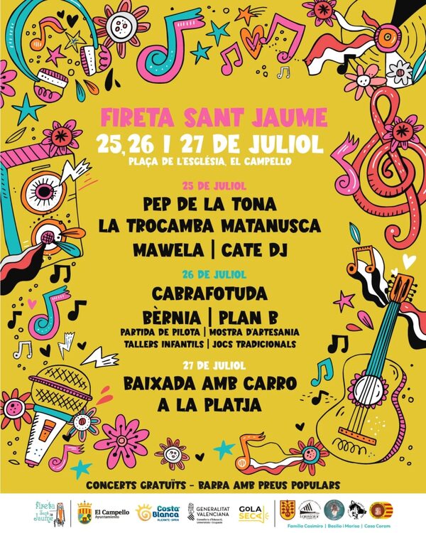 fireta San Jaume 2025 El Campello