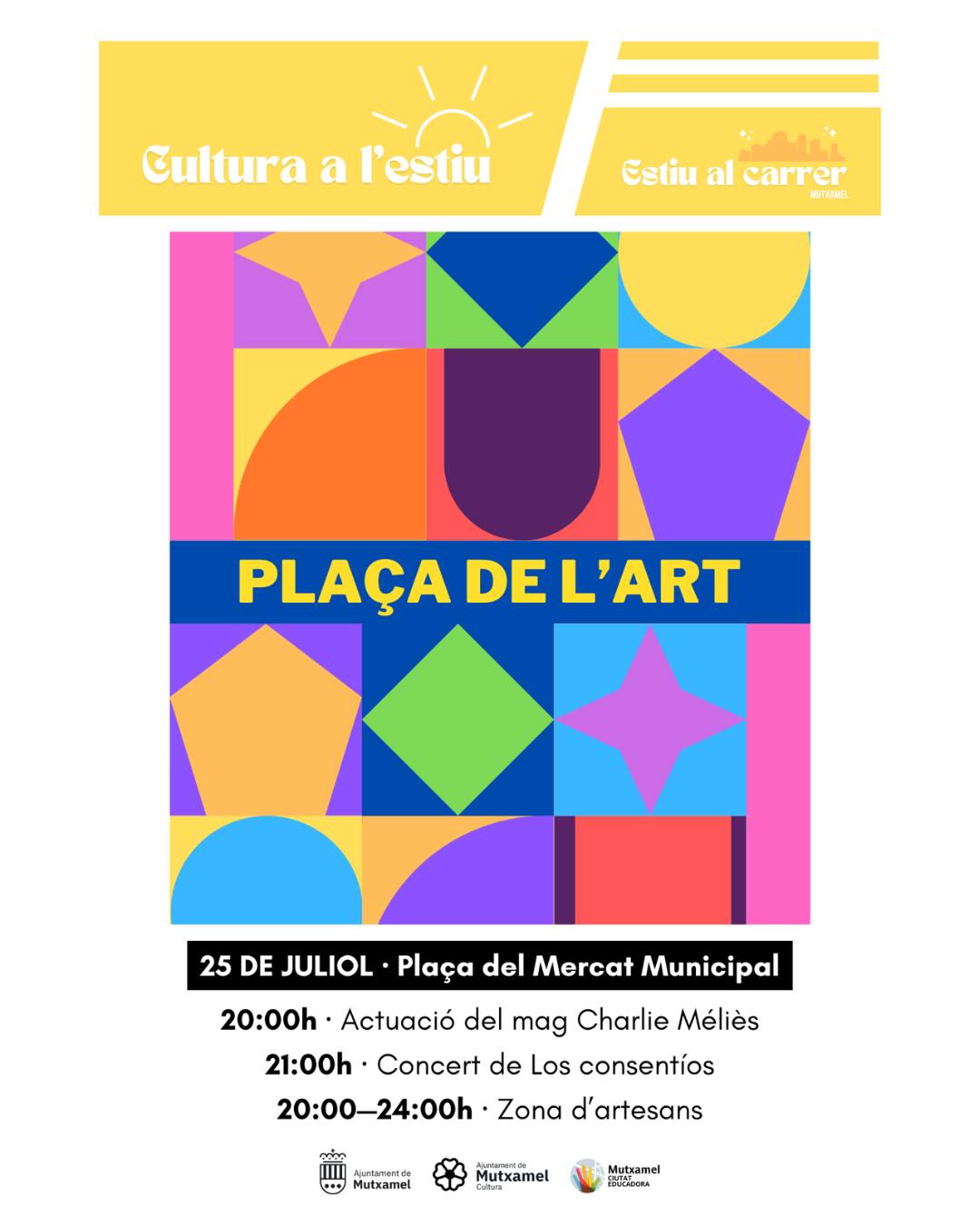 plaça del art mutxamel magia artesania conciertos