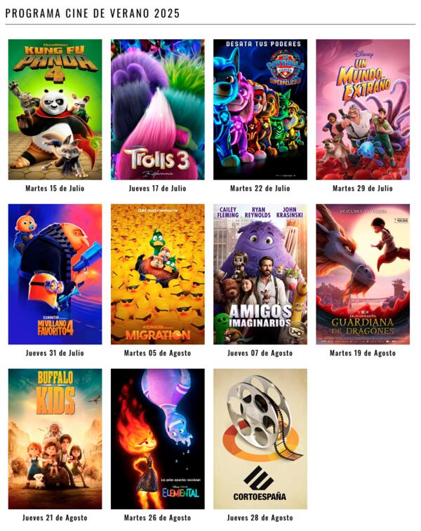 cine de verano la nucia 2025