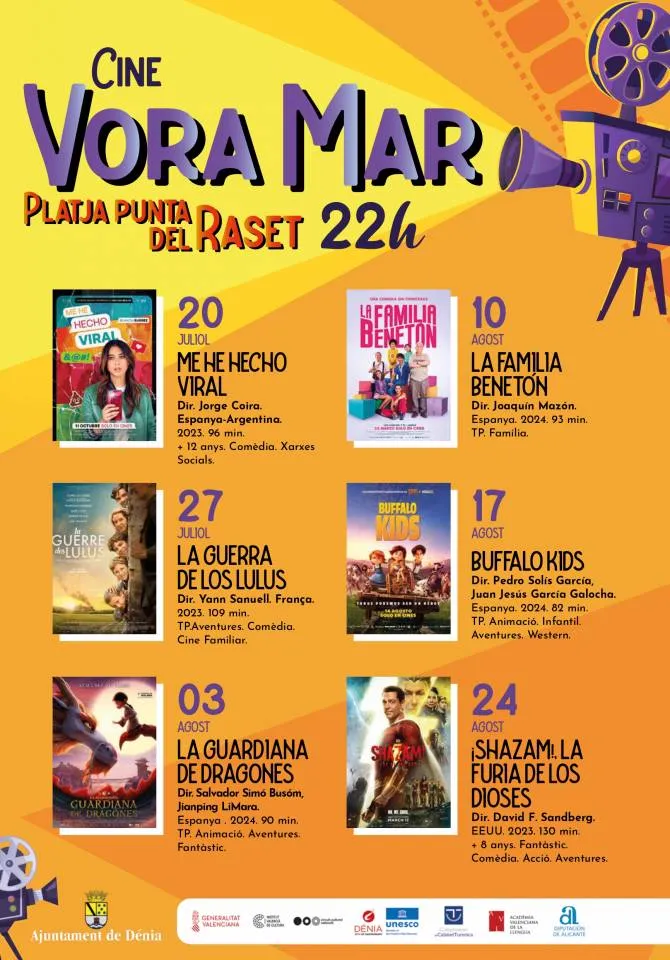 cine verano denia 2025 vora mar