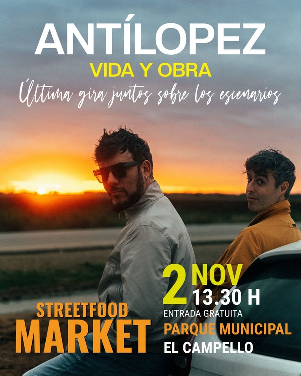 concierto antilopez el campello streetfood market halloween 2025