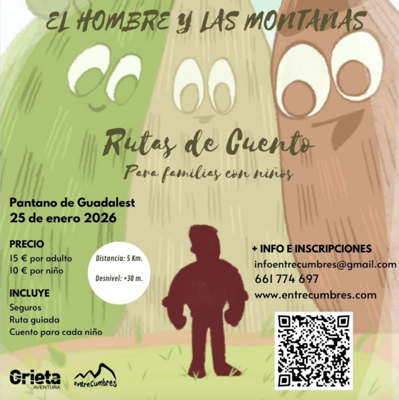 rutas de cuento por guadalest El hombre y la montaña