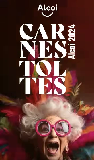 Desfile de carnaval con niños en Alcoy 2024