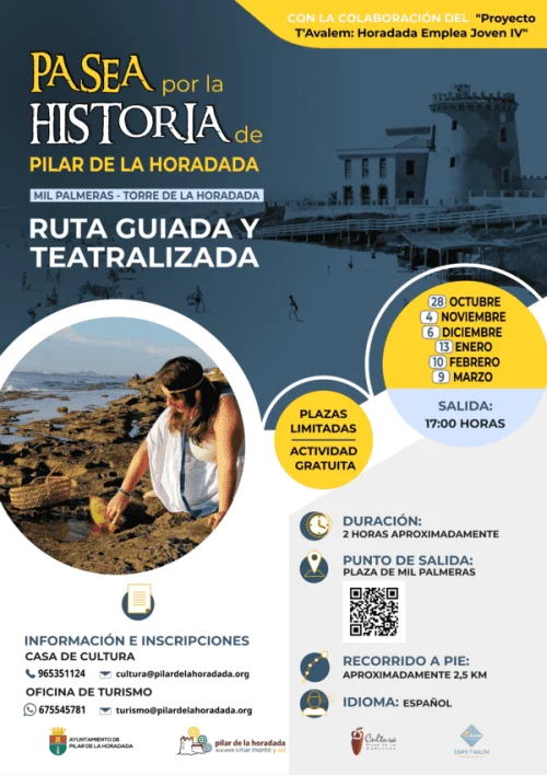 Visitas guiadas teatralizadas Pilar de la Horadada 2024