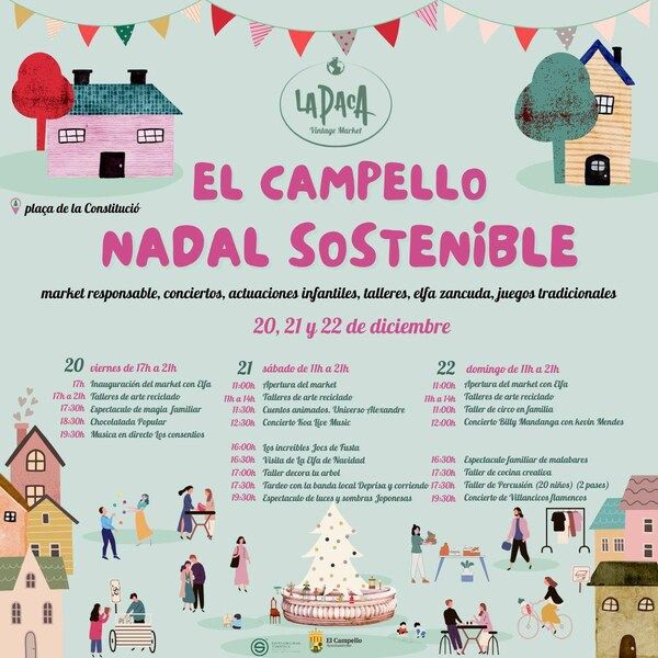 Mercat de Nadal Sostenible El Campello 2024 Mercat de Nadal Sostenible El Campello 2024