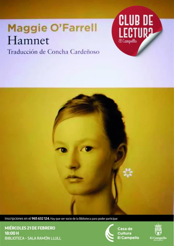 Hamnet club de lectura el campello feb 2024