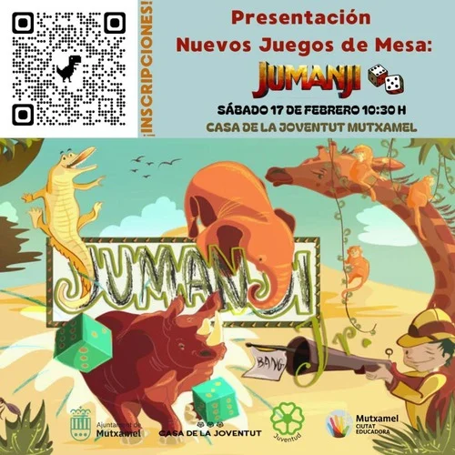 actividades del 12 al 18 de febrero en Alicante presentacion juegos de mesa mutxamel