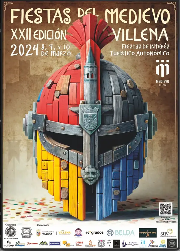 Fiestas del Medievo de Villena 2024 actividades del 4 al 10 de marzo en Alicante
