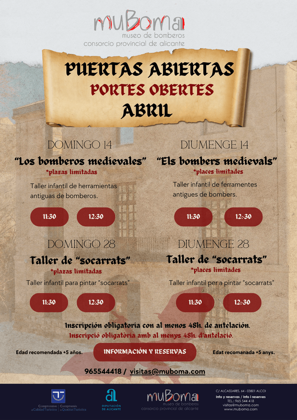 Puertas abiertas MuBomA