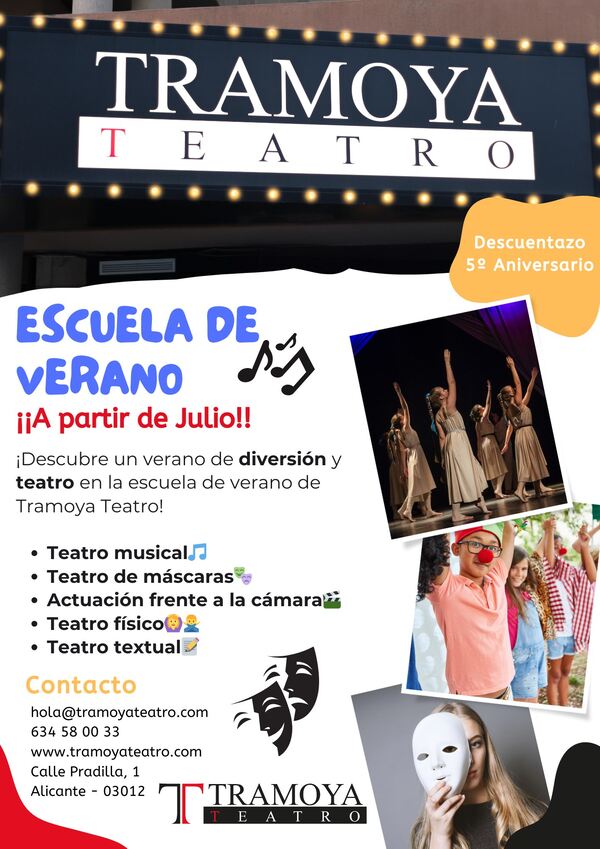 Escuela de Verano 2024 Tramoya Teatro