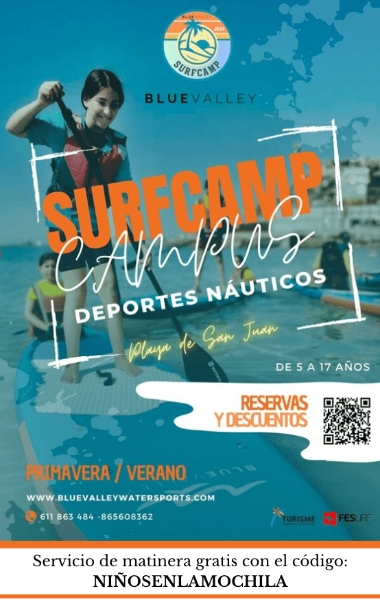 SurfCamp Blue Valley Kids El Campello Campus Campamentos Escuela de Verano SurfCamp Blue Valley Kids El Campello