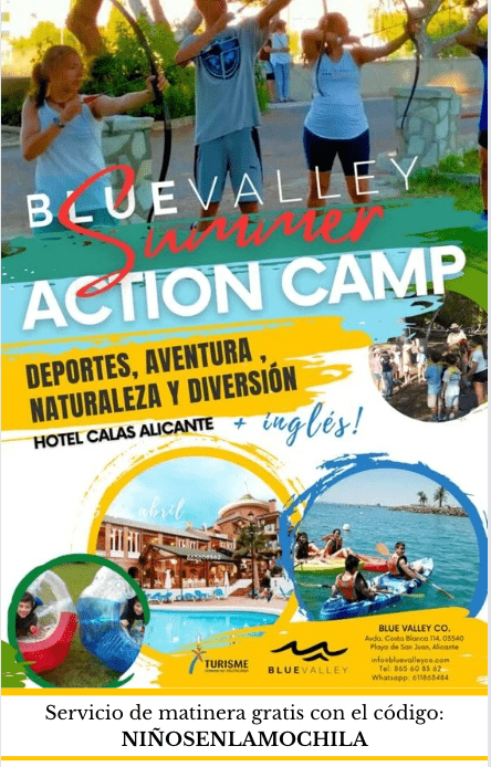 Action Camp Blue Valley Kids El Campello Campus Campamentos Escuela de Verano Action Camp Blue Valley Kids El Campello Campus Campamentos Escuela de Verano