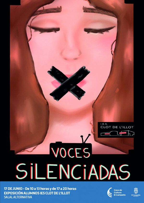 agenda cultural de El Campello (may - jun 2024) exposicion voces silenciadas
