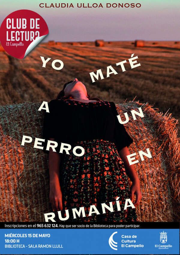 agenda cultural el campello mayo - junio 2024 club lectura