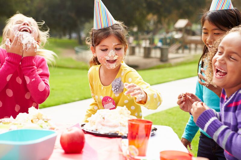 cumpleaños al aire libre