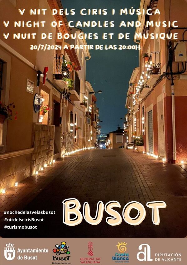 Nit dels ciris -Noche de las velas Busot