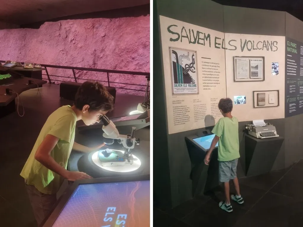 espai crater la garrotxa museo volcanes interactivo