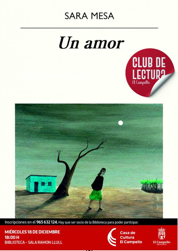 club de lectura el campelli diciembre 2024 un amor