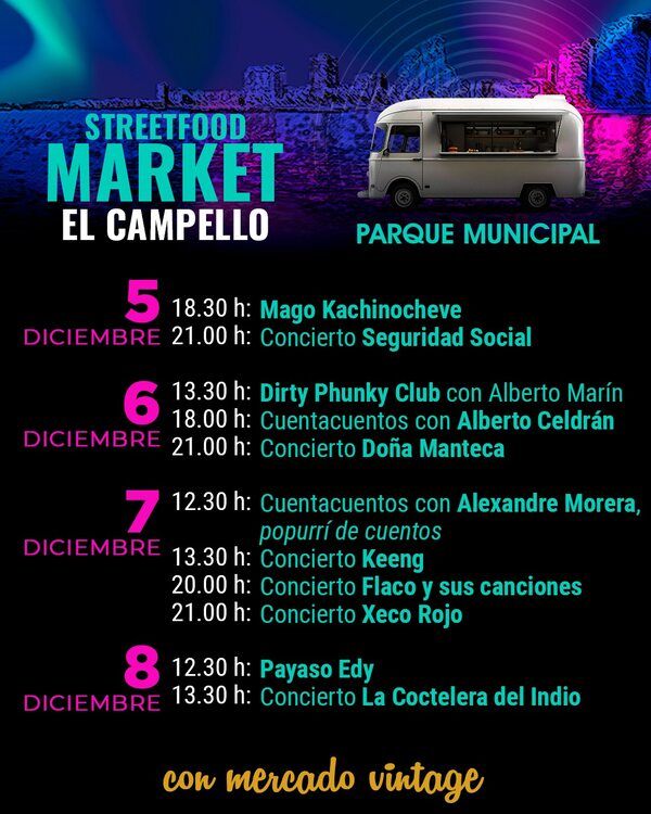 Streetfood Market El Campello 2024 Alacant street market