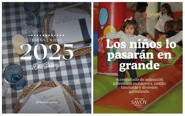 Nochevieja 2024 2025 Restaurante Savoy Alcoy