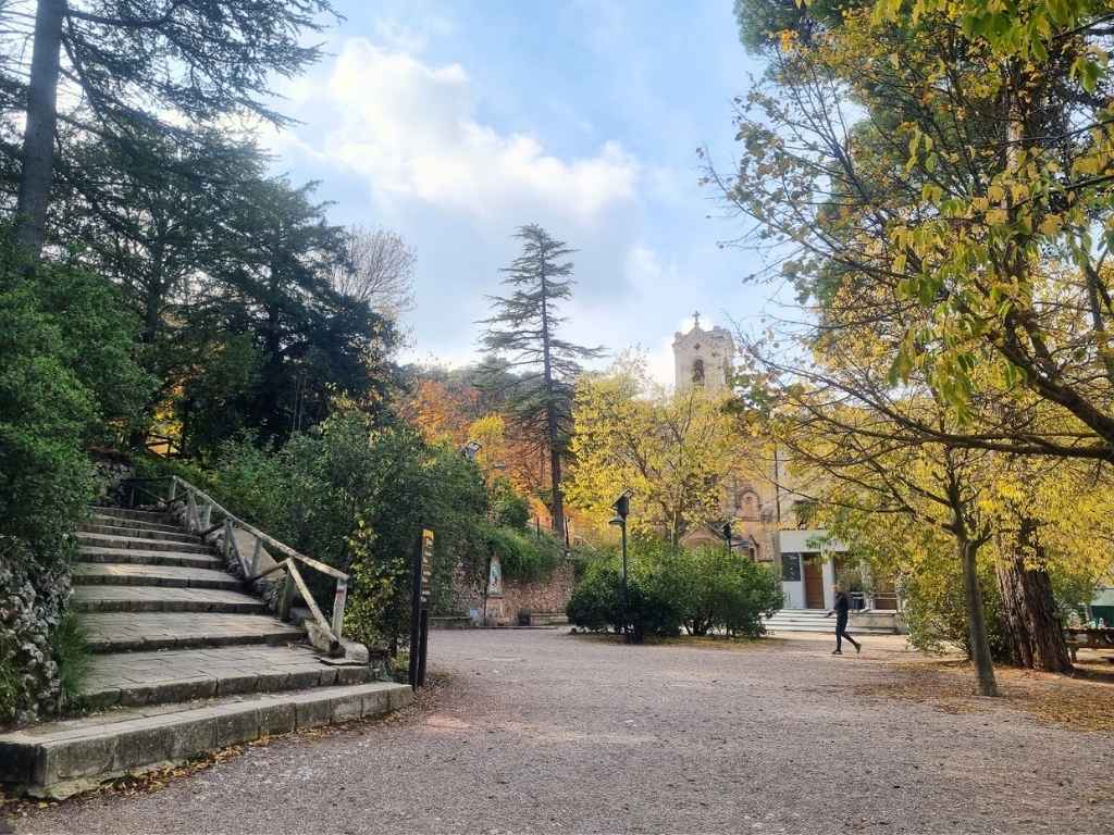 Alcoy en otoño Font Roja santuario Alcoy en otoño Font Roja santuario