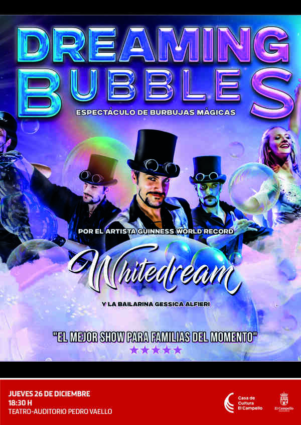 espectaculo bubbles burbujas magicas navidad el campello 2024