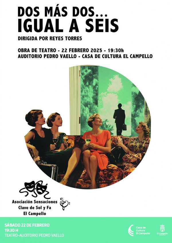 dos mas dos igual a seis programacion cultural el campello febrero 2025