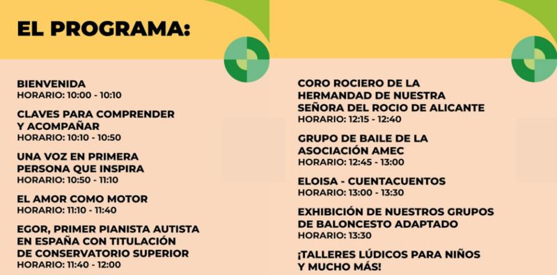 Semana concienciacion TEA  El Campello 