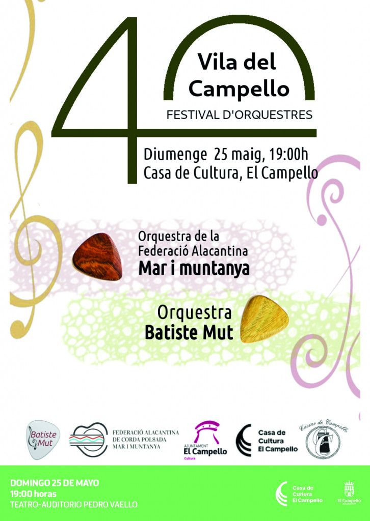 festival de orquestas pulso y pua batiste mut agenda cultural el campello